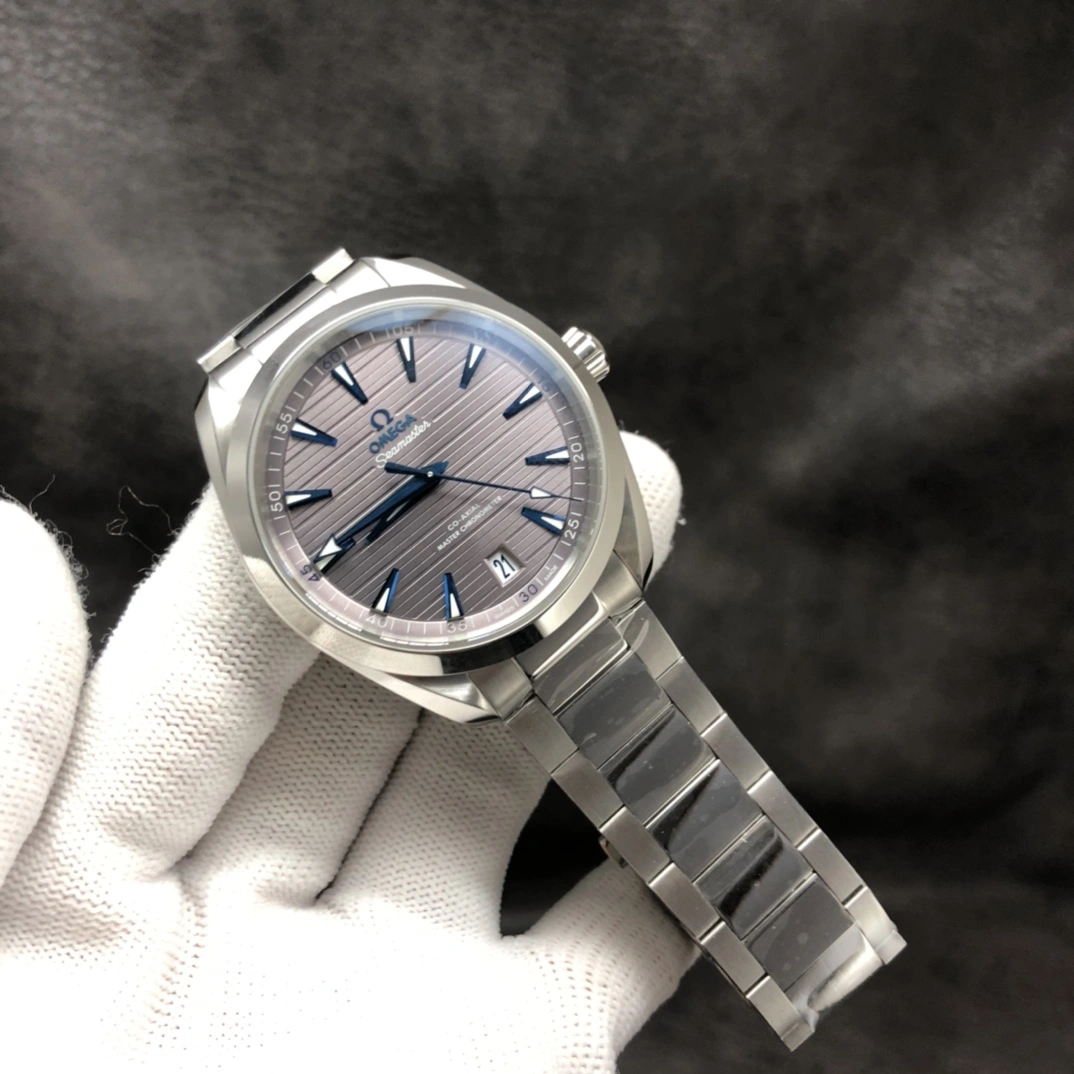 CBD Factory Omega Seamaster Aqua Terra 150M 41mm Grey Dial Blue Hands (220.10.41.21.06.001) 1:1 Super Clone – DD8900 Movement GoodFit 268